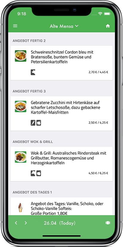 MensaPlus App